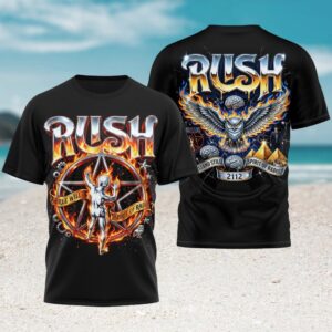 Rush Band Spirit of Radio 2112 Prog Rock tshirt