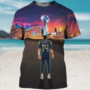 Sam Darnold Seattle Seahawks Super Bowl LX Stadium Road T Shirt