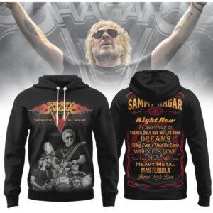 Sammy Hagar 2026 World Tour Greatest Hits Rock Band Concert Fan T Shirt