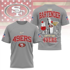 San Francisco 49ers This Bartender Loves The 49ers Vintage NFL Sport Fan T Shirt