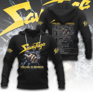 Savatage Prelude To Madness 2026 Summer Tour Heavy Metal Band Graphic T Shirt