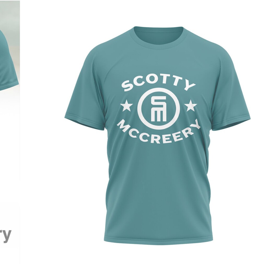 Scotty McCreery 2026 North American Concert Tour Teal Graphic Tee Country Music Merch Scotty McCreery 2026 North American Concert Tour Teal Graphic Tee Country Music Merch