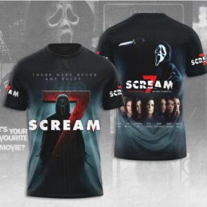 Scream 7 There Were Never Any Rules Ghostface Horror Movie Hoodie