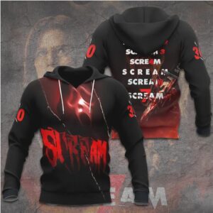 Scream Franchise Legacy Collection Horror Movie Anniversary Graphic Hoodie Scream Franchise Legacy Collection Horror Movie Anniversary Graphic Hoodie