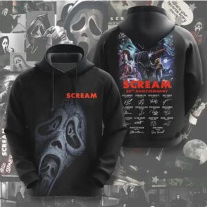 Scream Movie 30th Anniversary Ghostface Horror Slasher Signature Series T Shirt Scream Movie 30th Anniversary Ghostface Horror Slasher Signature Series T Shirt