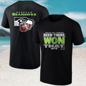 Seattle Seahawks 2025 NFC West Champions Been There Won That Graphic Fan T Shirt