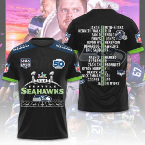 Seattle Seahawks 2X Super Bowl Champions NFL Football Graphic Game Day Hoodie