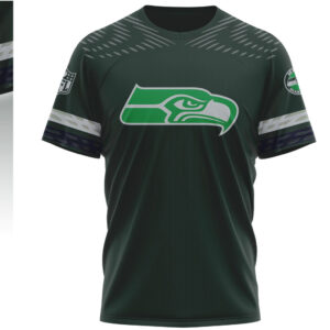 Seattle Seahawks Action Green Training Series Performance NFL Football Fan Shirt