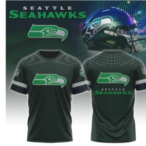 Seattle Seahawks Action Green Training Series Performance NFL Football Fan Shirt