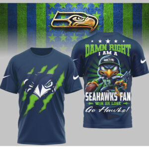 Seattle Seahawks Fan Win Or Lose Graphic NFL Game Day Football Shirt