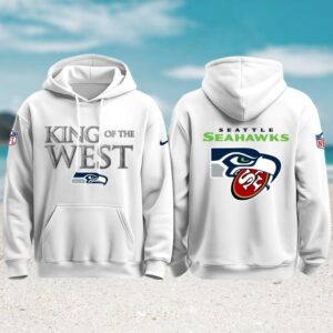 Seattle Seahawks King Of The West Rivalry Graphic Streetwear NFL Hoodie