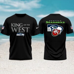 Seattle Seahawks King of the West Rivalry Victory Sports T Shirt