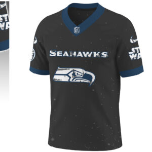 Seattle Seahawks Star Wars Night Darth Vader Fan Jersey