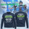 Seattle Seahawks Super Bowl LX Champions Skyline Navy Blue Graphic Fan T Shirt Seattle Seahawks Super Bowl LX Champions Skyline Navy Blue Graphic Fan T Shirt