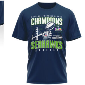 Seattle Seahawks Super Bowl LX Champions 2026 Roster Signatures Graphic Shirt