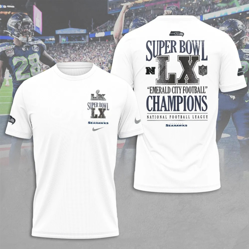 Seattle Seahawks Super Bowl LX Champions Football Hoodie Seattle Seahawks Super Bowl LX Champions Football Hoodie