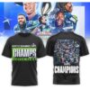 Official Seattle Seahawks Super Bowl LX 2026 National Football Conference Champions T Shirt Official Seattle Seahawks Super Bowl LX 2026 National Football Conference Champions T Shirt