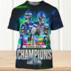 Seattle Seahawks Super Bowl LX Champions Vince Lombardi Trophy Celebration Shirt Seattle Seahawks Super Bowl LX Champions Vince Lombardi Trophy Celebration Shirt