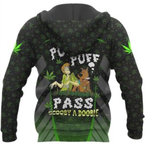Shaggy Scooby Doo Puff Puff Pass Hoodie Cartoon 420 Doobie tshirt Shaggy Scooby Doo Puff Puff Pass Hoodie Cartoon 420 Doobie tshirt