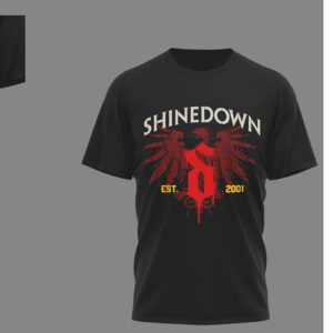 Shinedown Dance Kid Dance Act II 2026 World Tour T Shirt