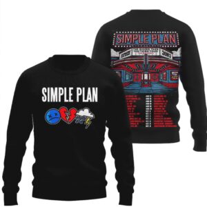 Simple Plan The Bigger Than You Think Tour 2024 Emo Pop Punk Hoodie Simple Plan The Bigger Than You Think Tour 2024 Emo Pop Punk Hoodie