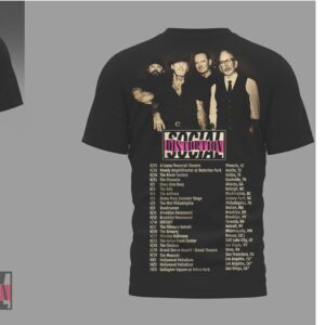 Social Distortion Jaguar Logo 2026 North American Tour T Shirt