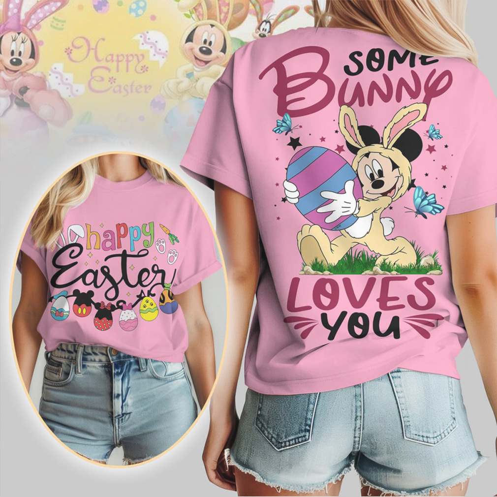 Some Bunny Loves You Mickey Mouse Easter Bunny Costume Cute Disney Holiday Tee Some Bunny Loves You Mickey Mouse Easter Bunny Costume Cute Disney Holiday Tee