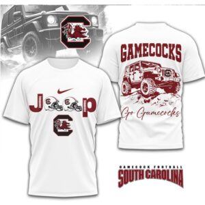 South Carolina Gamecocks Jeep Graphic Vintage Game Day Cocks Alumni Apparel Shirt