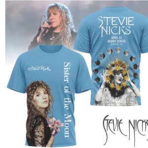 Stevie Nicks Sister Of The Moon Moody Center Austin 2026 Celestial Graphic Tee Stevie Nicks Sister Of The Moon Moody Center Austin 2026 Celestial Graphic Tee