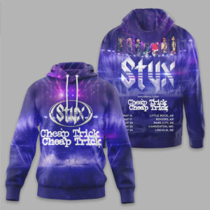 Styx And Cheap Trick 2026 Summer Tour Classic Rock Fan tshirt