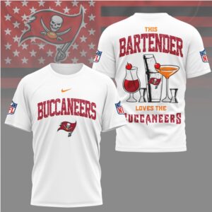 Tampa Bay Buccaneers This Bartender Loves The Buccaneers Vintage NFL Game Day T Shirt Tampa Bay Buccaneers This Bartender Loves The Buccaneers Vintage NFL Game Day T Shirt