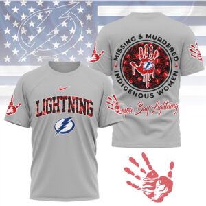 Tampa Bay Lightning MMIW Awareness Hockey Indigenous Women Support Shirt Tampa Bay Lightning MMIW Awareness Hockey Indigenous Women Support Shirt