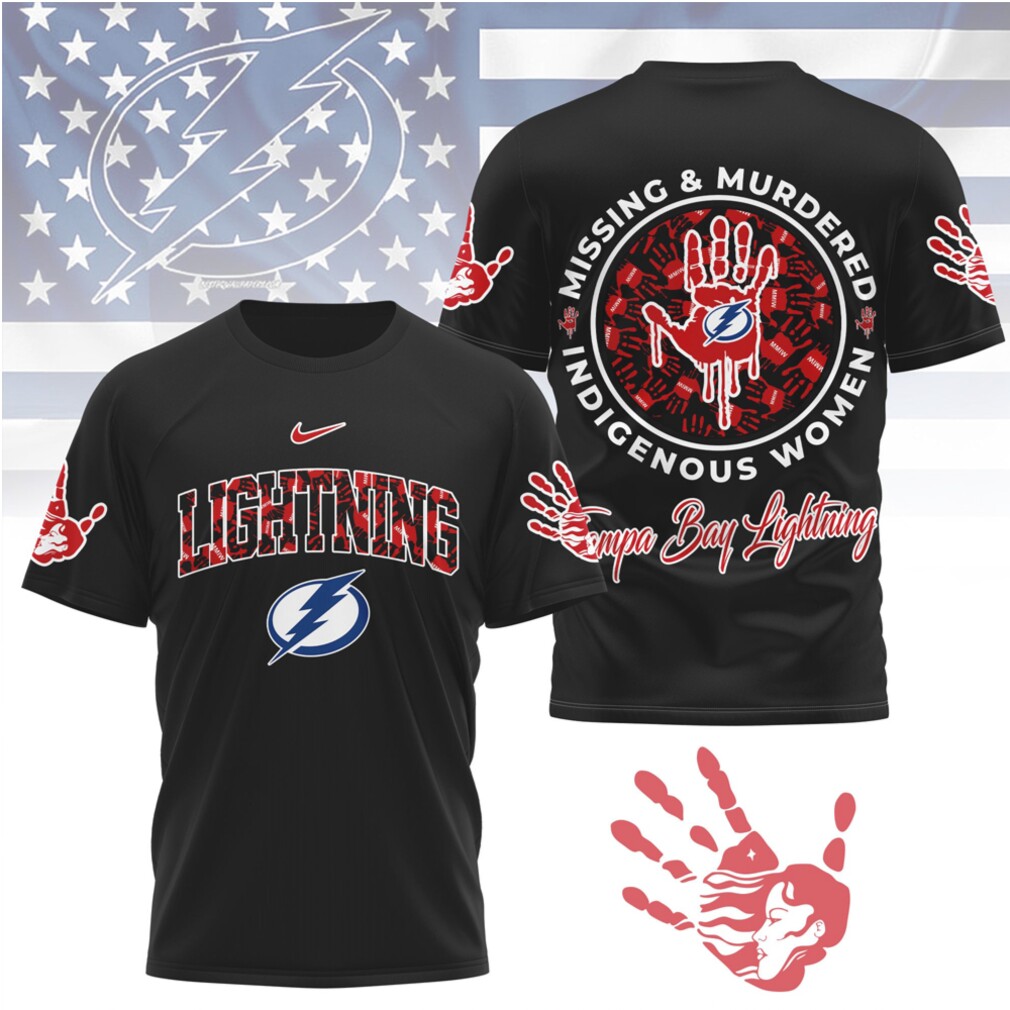 Tampa Bay Lightning MMIW Awareness Hockey Indigenous Women Support Shirt Tampa Bay Lightning MMIW Awareness Hockey Indigenous Women Support Shirt