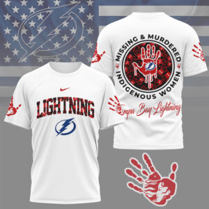 Tampa Bay Lightning MMIW Awareness Hockey Indigenous Women Support Shirt
