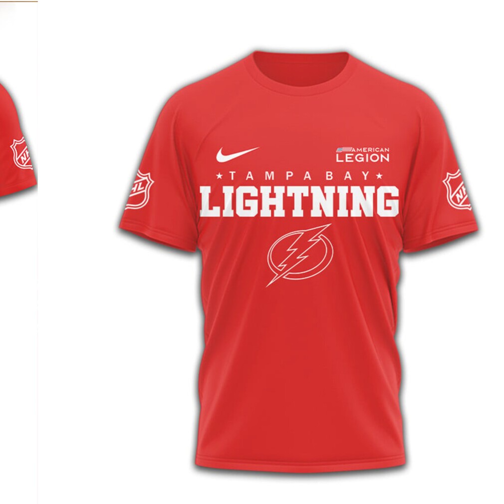 Tampa Bay Lightning Support Our Troops Red R.E.D. Friday Military Shirt Tampa Bay Lightning Support Our Troops Red R.E.D. Friday Military Shirt