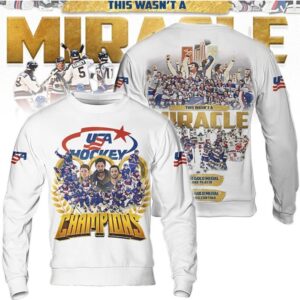 Team USA Olympic Hockey Gold Medal Champions Milano Cortina 2026 Shirt