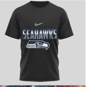 Terminator I Am The Future Seattle Seahawks Cyborg Graphic Tee 90s Vintage Style Shirt