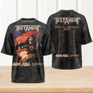 Testament Overkill Destruction Thrash Of The Titans 2026 Tour All Over Print Shirt Testament Overkill Destruction Thrash Of The Titans 2026 Tour All Over Print Shirt