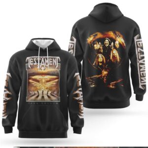 Testament Para Bellum World Tour Thrash Metal Band Hoodie Testament Para Bellum World Tour Thrash Metal Band Hoodie