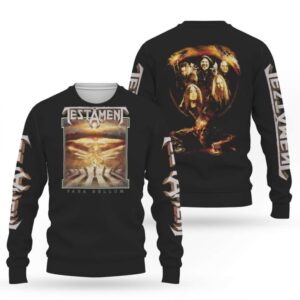 Testament Para Bellum World Tour Thrash Metal Band Hoodie