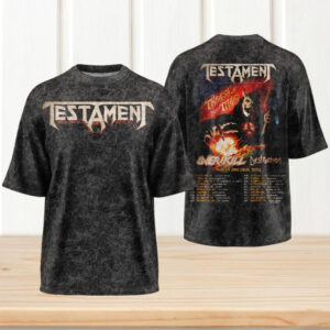 Testament Thrash Of The Titans 2026 North America Tour Heavy Metal Concert Shirt Testament Thrash Of The Titans 2026 North America Tour Heavy Metal Concert Shirt