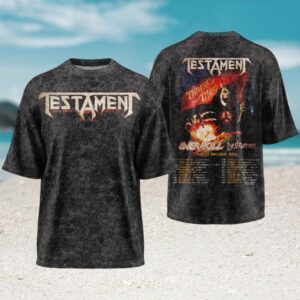 Testament Thrash Of The Titans 2026 North America Tour Heavy Metal Concert Shirt