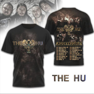 The Hu Apocalyptica North American Tour 2026 Mongolian Rock Metal Band Concert Hoodie The Hu Apocalyptica North American Tour 2026 Mongolian Rock Metal Band Concert Hoodie