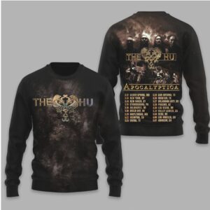 The Hu Apocalyptica North American Tour 2026 Mongolian Rock Metal Band Concert Hoodie