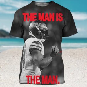 The Man Is The Man Washington Football Vintage Style Sports Shirt