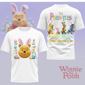 The Pooh Tles Winnie The Pooh Easter Chillin With My Peeps Graphic Shirt