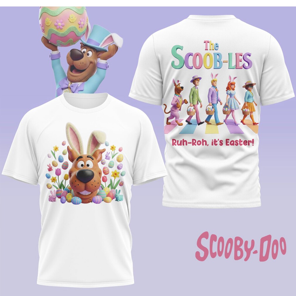 The Scoob Les Scooby Doo Easter Abbey Road Parody Retro Cartoon Holiday Tee The Scoob Les Scooby Doo Easter Abbey Road Parody Retro Cartoon Holiday Tee