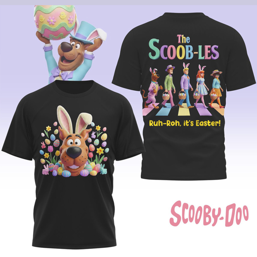 The Scoob Les Scooby Doo Easter Abbey Road Parody Retro Cartoon Holiday Tee The Scoob Les Scooby Doo Easter Abbey Road Parody Retro Cartoon Holiday Tee
