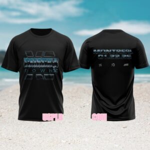 The Weeknd XO x WWE SmackDown Montreal 2026 Special Edition Black Graphic T Shirt