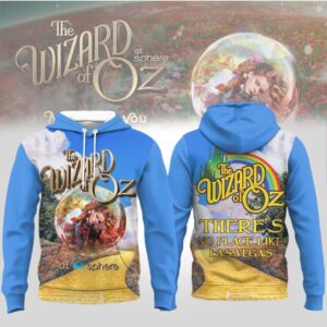 The Wizard Of Oz Sphere Las Vegas There Is No Place Like Vegas Hoodie